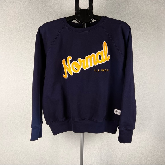 Rivian Other - Rivian Normal Illinois Crewneck Sweatshirt M Made In USA Organic Cotton